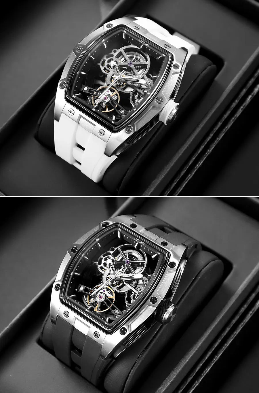 ChronoSport Black Automatic Skeleton - Sport Edition™